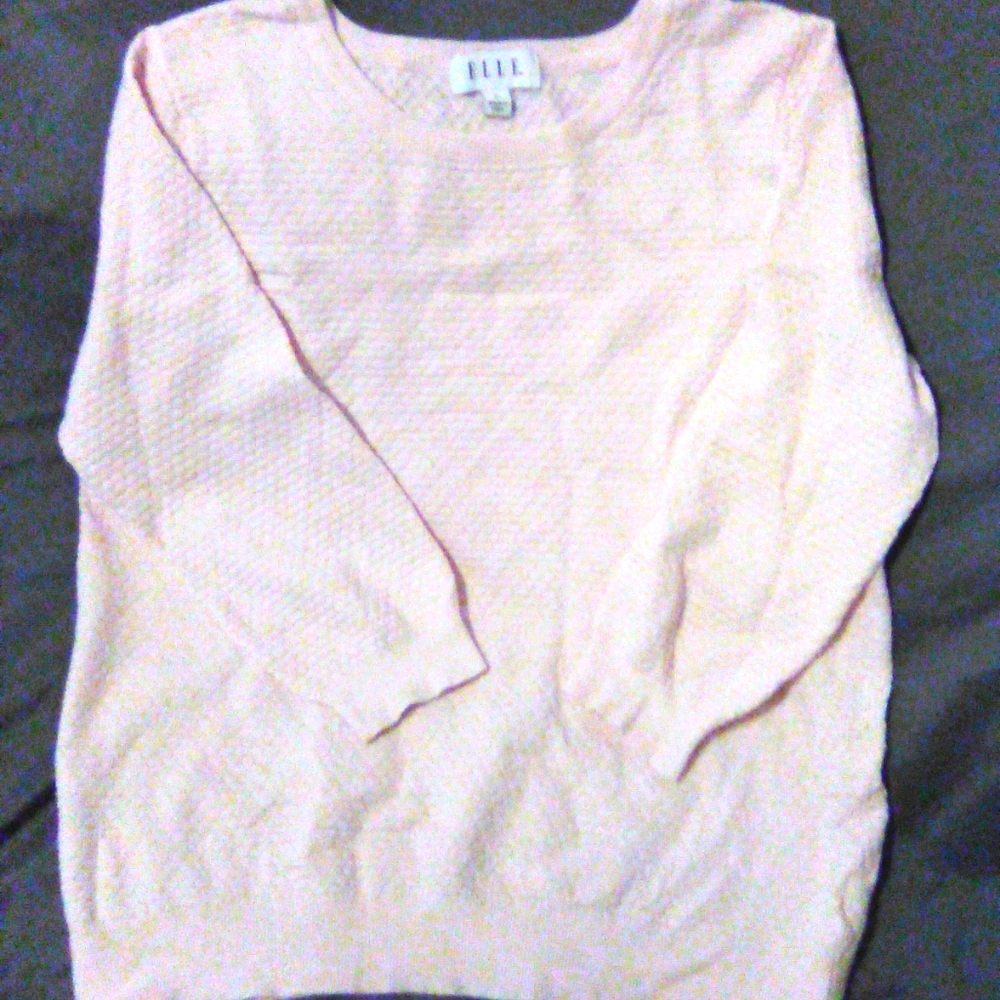 ELLE Light Pink Sweater